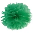 pompon bibulowy classic zielony szmaragdowy 25 cm