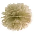 pompon bibulowy classic zloty 25 cm