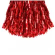 pompon czirliderka czerwony partypal 38 cm 2 szt