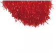 pompon czirliderka czerwony partytino 30 cm 2 szt