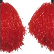 pompon czirliderka czerwony partytino 30 cm 2 szt