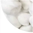 pompony pluszowe akrylowe biale titanum 20 40 mm 20 szt