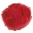 pompony pluszowe akrylowe czerwone titanum 11 53 mm 45 szt