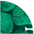 pompony pluszowe akrylowe zielone titanum 20 35 mm 24 szt