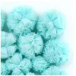 pompony pluszowe classic blekitne titanum 10 24 mm 60 szt