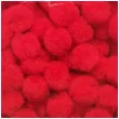 pompony pluszowe classic czerwone aliga 10 mm 120 szt
