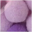 pompony pluszowe classic fioletowe astra 20 mm