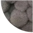 pompony pluszowe classic szare aliga 20 mm 60 szt