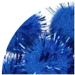 pompony pluszowe metalizowane chabrowe niebieskie titanum 18 mm 15 szt
