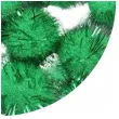 pompony pluszowe metalizowane trawiaste zielone titanum 18 mm 15 szt