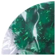 pompony pluszowe metalizowane zielone aliga 13 mm 50 szt