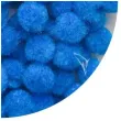 pompony pluszowe poliesterowe niebieskie aliga 10 mm 120 szt