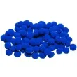 pompony pluszowe poliestrowe niebieski brewis 10 mm 100 szt