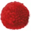 pompony pluszowe wloczkowe czerwone ciemne titanum 30 mm 6 szt