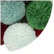 pompony pluszowe wloczkowe pastelowe ciemne mix titanum 30 mm 18 szt