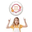 prezent dekoracja balon foliowy szybkiego powrotu do formy bialy do szpitala 18 rnd