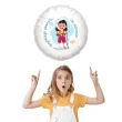 prezent dekoracja balon foliowy szybkiego powrotu do zdrowia dziewczynka do szpitala 18 rnd