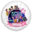prezent dekoracja na urodziny balon foliowy kpop demon hunters personalizacja lowczynie demonow