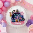 prezent dekoracja na urodziny balon foliowy kpop demon hunters personalizacja lowczynie demonow