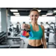 prezent dla chlopaka brelok shaker protein silownia czerwony