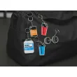 prezent dla chlopaka brelok shaker protein silownia czerwony
