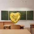 prezent dla nauczyciela na dzien edukacji balon foliowy serce dla najwspanialszej nauczycielki 1