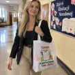prezent dla nauczyciela na dzien edukacji materialowa torba eko na zakupy na kartkowki imie