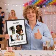 prezent na 18 urodziny z imieniem personalizowany dyplom w ramce wszystkiego najlepszego