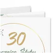 prezent na 30 rocznice slubu pamiatka kartka okolicznosciowa eukaliptus beauty 15x15 cm
