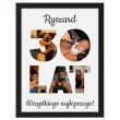 prezent na 30 urodziny z imieniem personalizowany dyplom w ramce wszystkiego najlepszego
