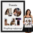prezent na 40 urodziny z imieniem personalizowany dyplom w ramce wszystkiego najlepszego