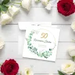 prezent na 50 rocznice slubu zlote gody pamiatka kartka okolicznosciowa eukaliptus beauty 15cm