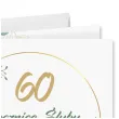 prezent na 60 rocznice slubu pamiatka kartka okolicznosciowa eukaliptus beauty 15x15 cm