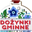 prezent na dozynki gminne upominek nagroda w konkursie medal niebieskie kwiaty ludowe 7 2 cm