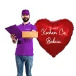 prezent na dzien babci balon foliowy kocham cie babciu imiona wnukow czerwony dekoracja 18