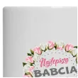 prezent na dzien babci kubek z nadrukiem najlepsza babcia na wiecie bialy 330 ml