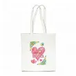 prezent na dzien babci materialowa torba na zakupy do pomalowania diy 40x35 cm