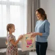 prezent na dzien babci materialowa torba na zakupy do pomalowania diy 40x35 cm