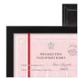 prezent na dzien babci swiadectwo dyplom najlepszej babci personalizowany w ramce a4