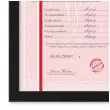 prezent na dzien babci swiadectwo dyplom najlepszej babci personalizowany w ramce a4