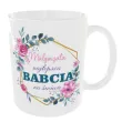 prezent na dzien babci urodziny kubek personalizowany najlepsza babcia imie 330 ml