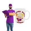 prezent na dzien babci urodziny kubek personalizowany super babcia imie 330 ml