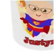prezent na dzien babci urodziny kubek personalizowany super babcia imie 330 ml