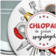 prezent na dzien chlopaka dodatek do stroju przypinka chlopak do zadan specjalnych pin