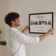 prezent na dzien chlopaka fotoramka z imieniem najlepszy chlopak personalizacja certyfikat a3