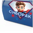 prezent na dzien chlopaka pudeleczka na slodycze super chlopak 7 5 x 6 5 cm 6 szt