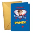 prezent na dzien chlopaka urodziny dla kolegi z klasy kartka okolicznosciowa super chlopak imie
