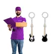 prezent na dzien chlopaka urodziny muzyka brelok do kluczy gitara basowa stringray