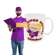 prezent na dzien dziadka urodziny kubek personalizowany super dziadek imie 330 ml