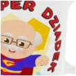 prezent na dzien dziadka urodziny kubek personalizowany super dziadek imie 330 ml